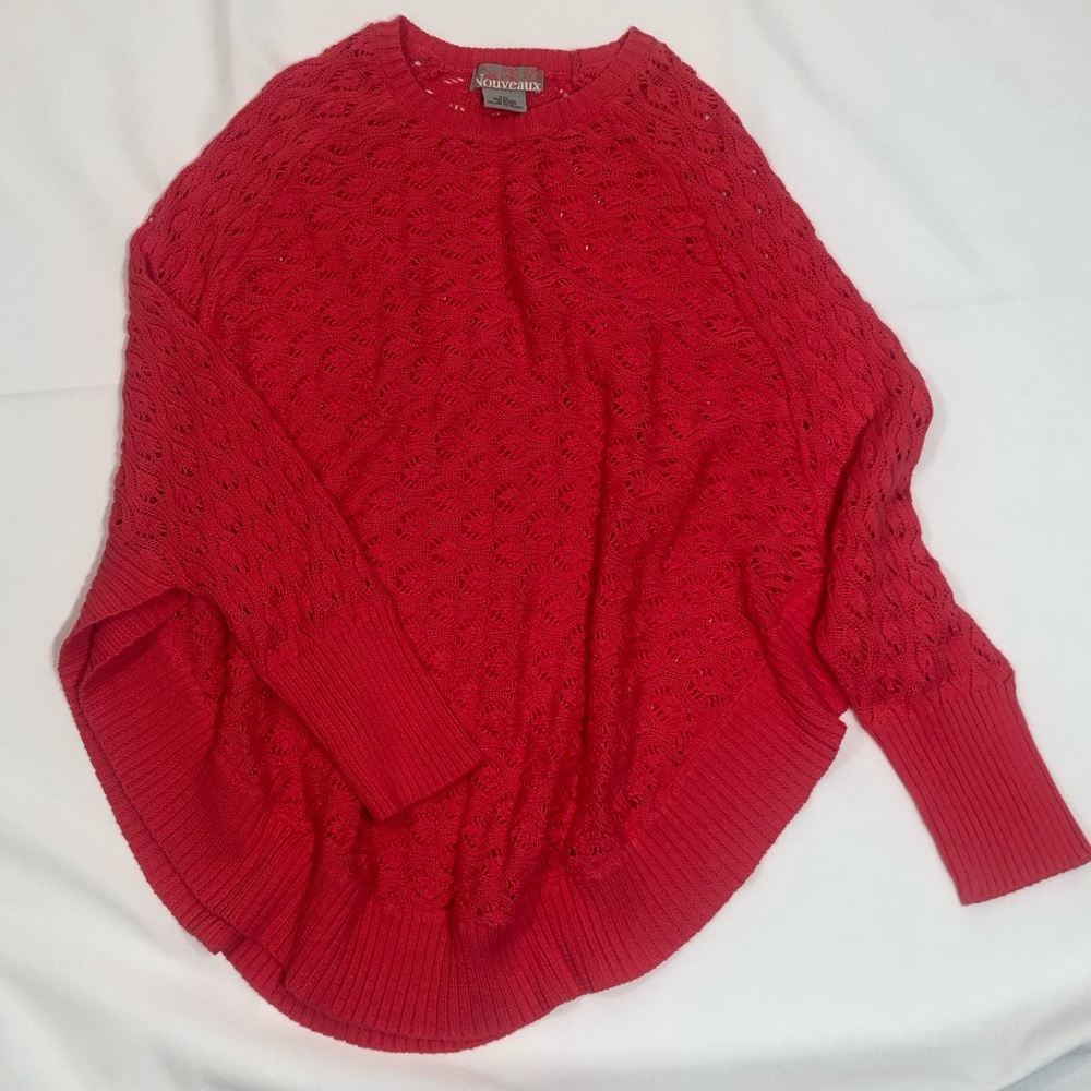 Nouveaux Dolman Raglan Sleeve Sweater- PXL